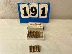 Winchester 38 Spccial Bullets - Partial Box  This lot also includes 7 (Seven) Magnum 357 Bullets