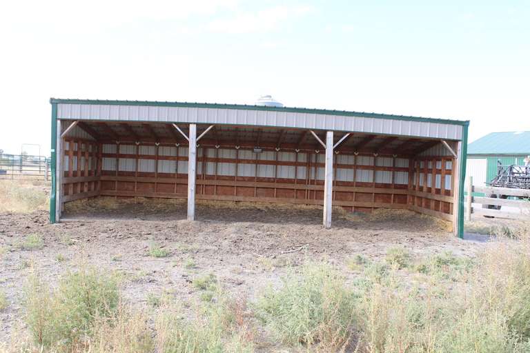 SBarS Livestock Shed 32'x12.9 Musser Bros. Inc.