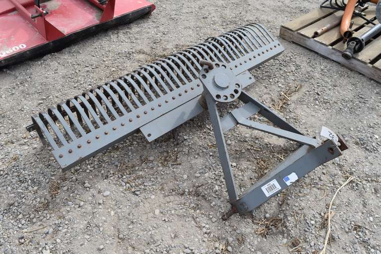 3 PT Rock Rake 6' Musser Bros. Inc.