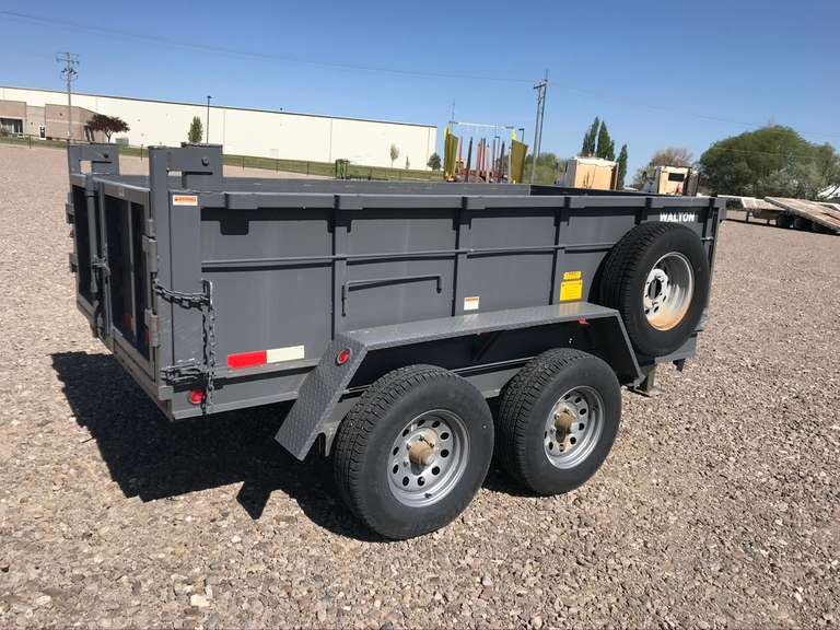 2014 Walton 10' x 5' Dump Trailer Musser Bros. Inc.