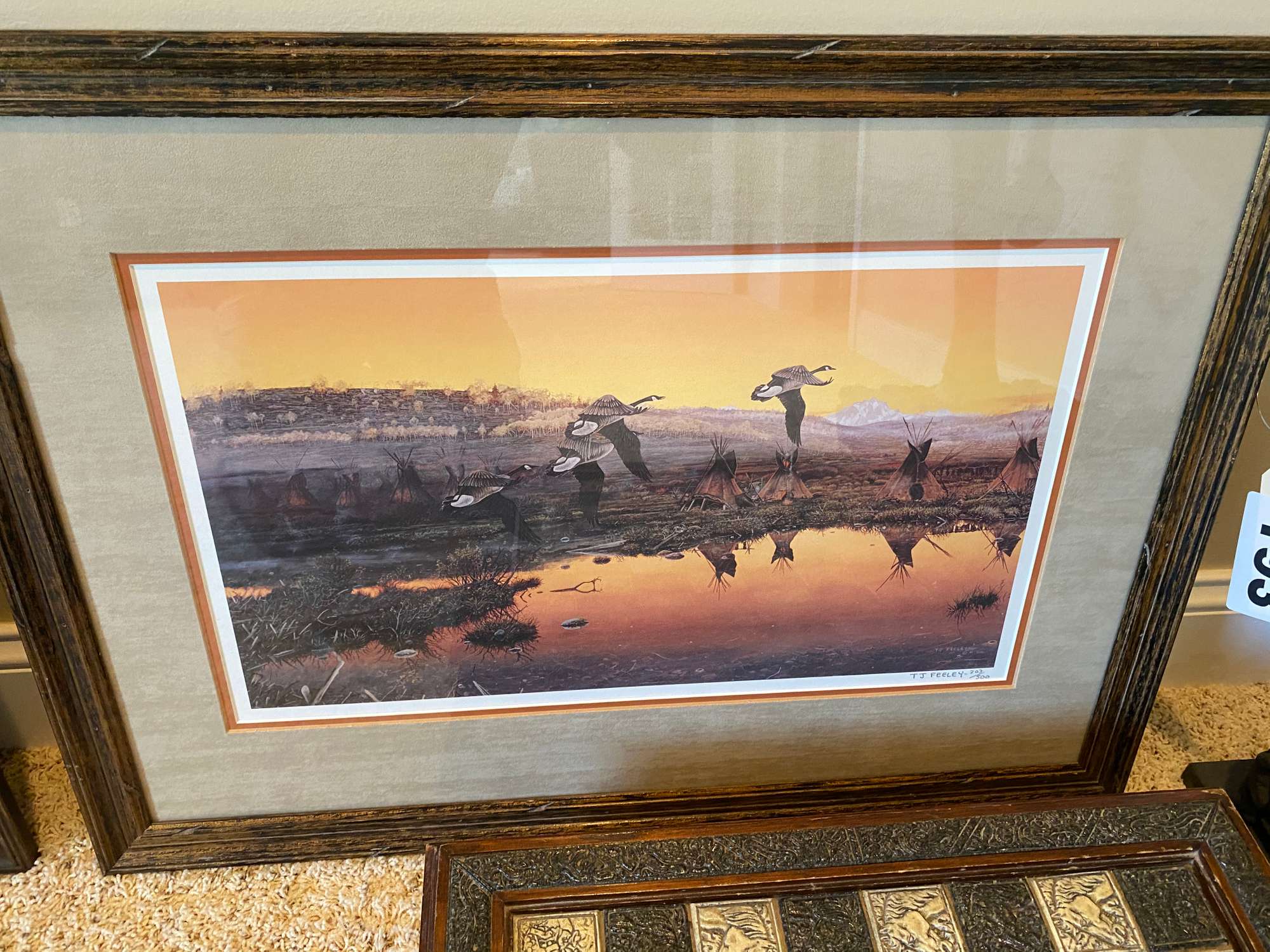 T.J. Feeley Print 203/500
