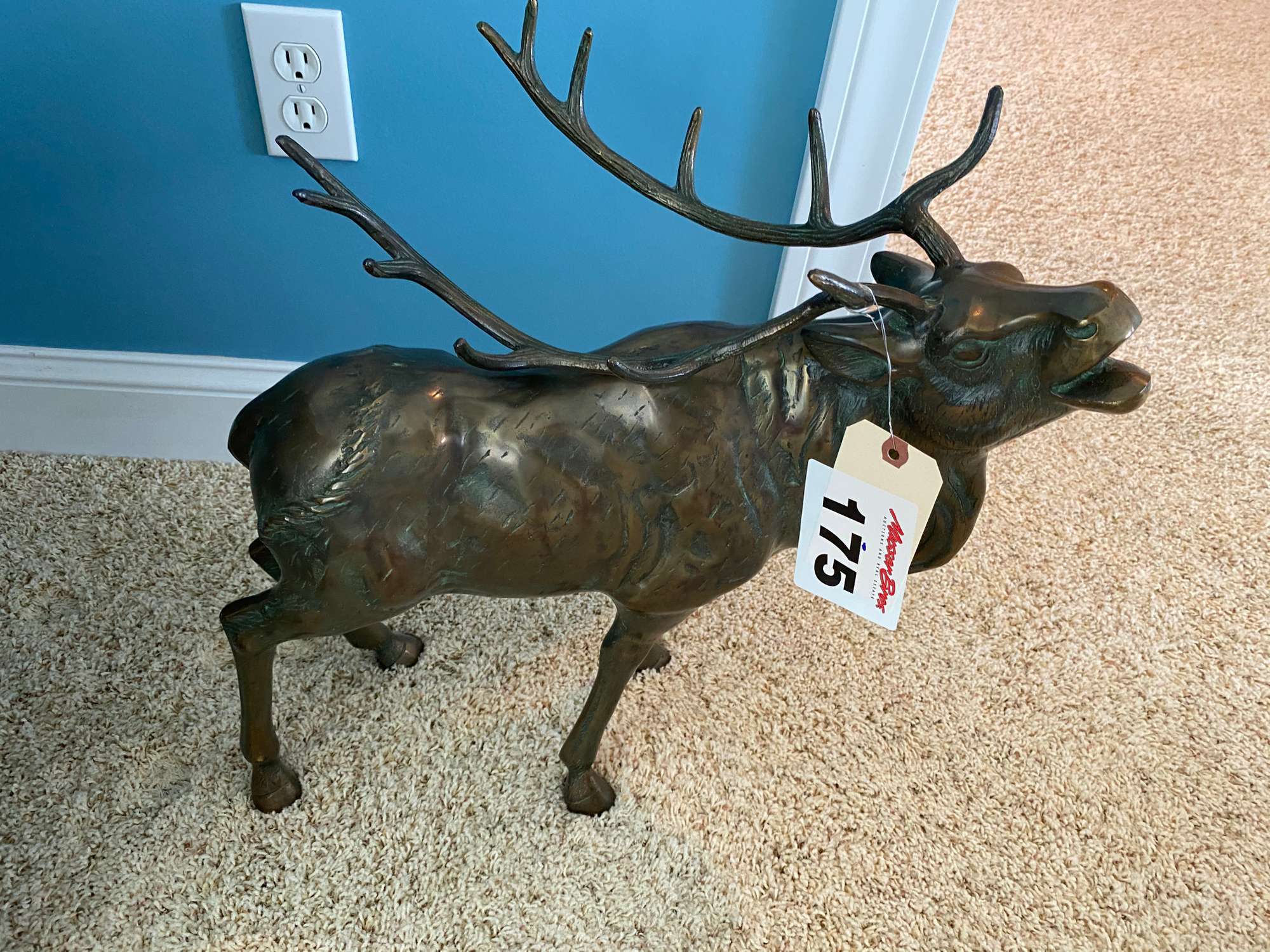 Bugling Elk Bronze