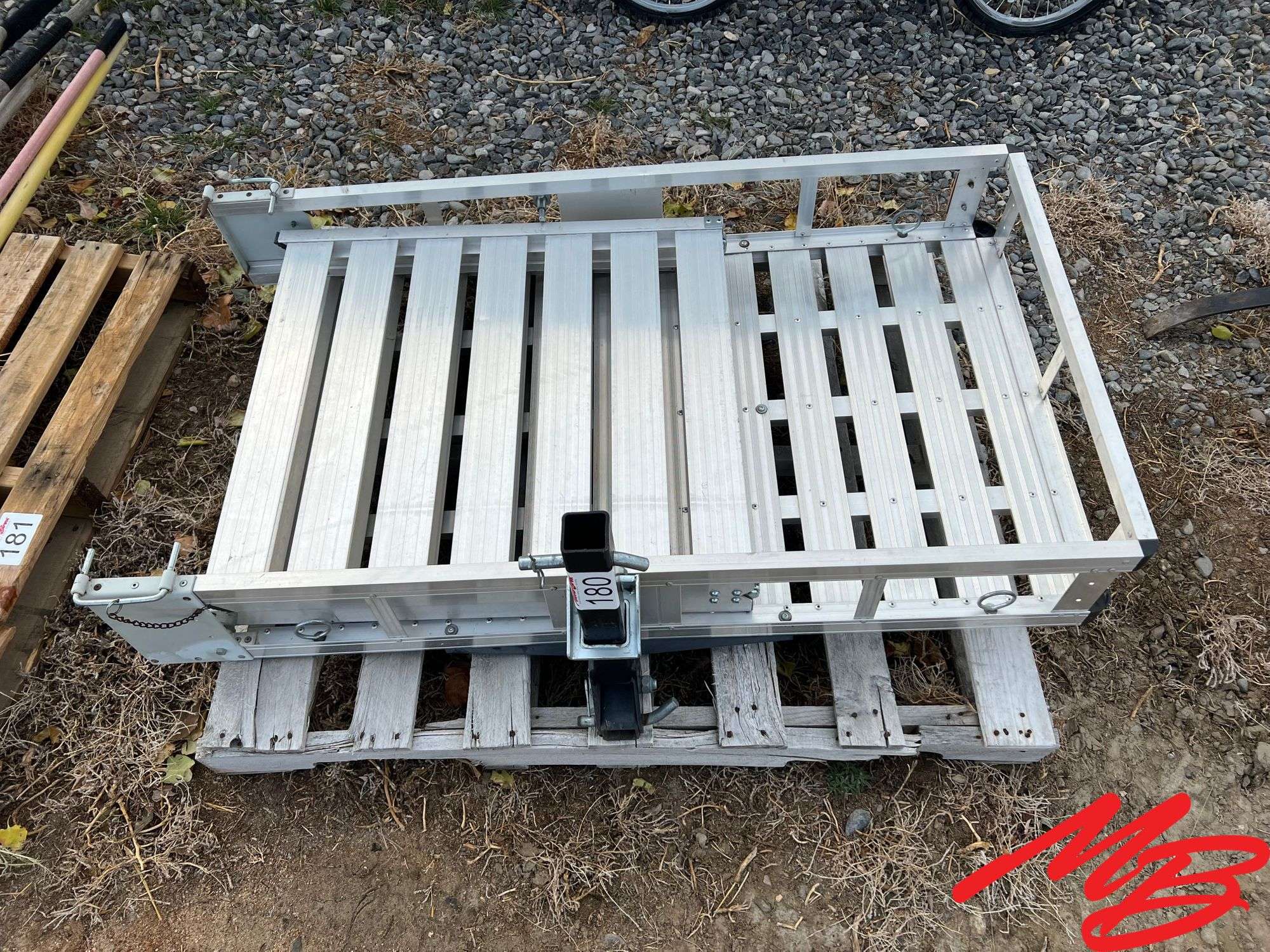 Receiver Mounted Wheel Chair Carrier