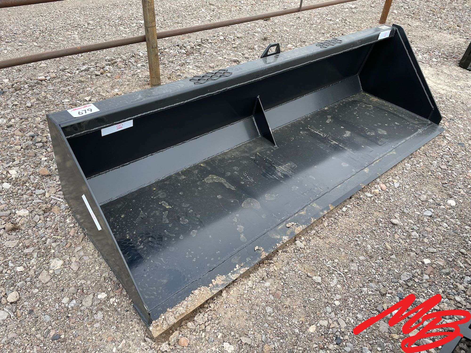Industrias American 96" Skid Steer Bucket *New & Unused