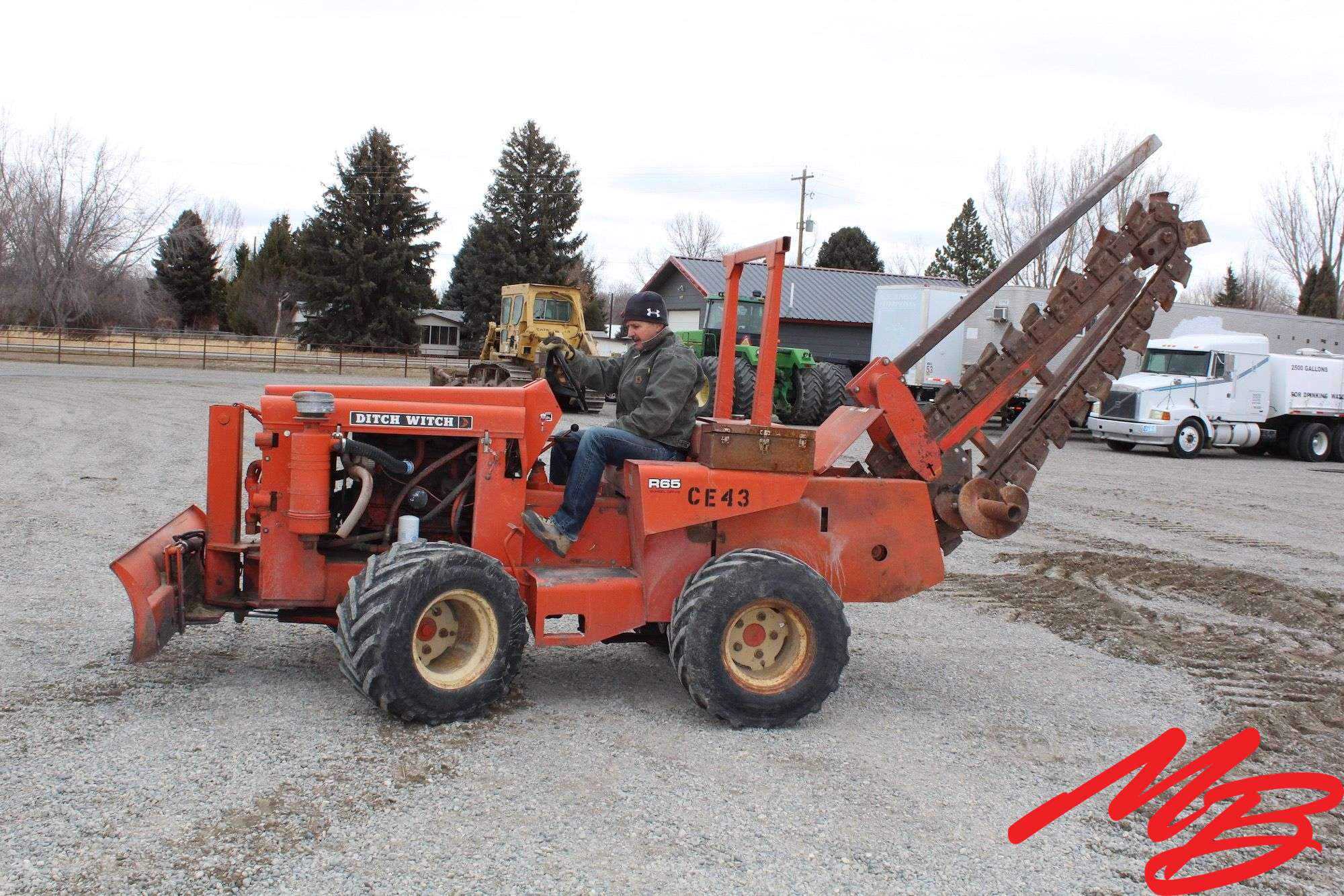 Ditch Witch R65 Trencher; 0004.1 (unverified), 4x4, 6 way, 6