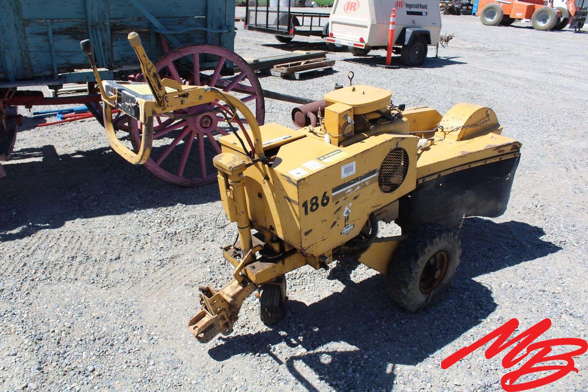 Vermeer 186 Stump Grinder; 609 hrs - Musser Bros Inc