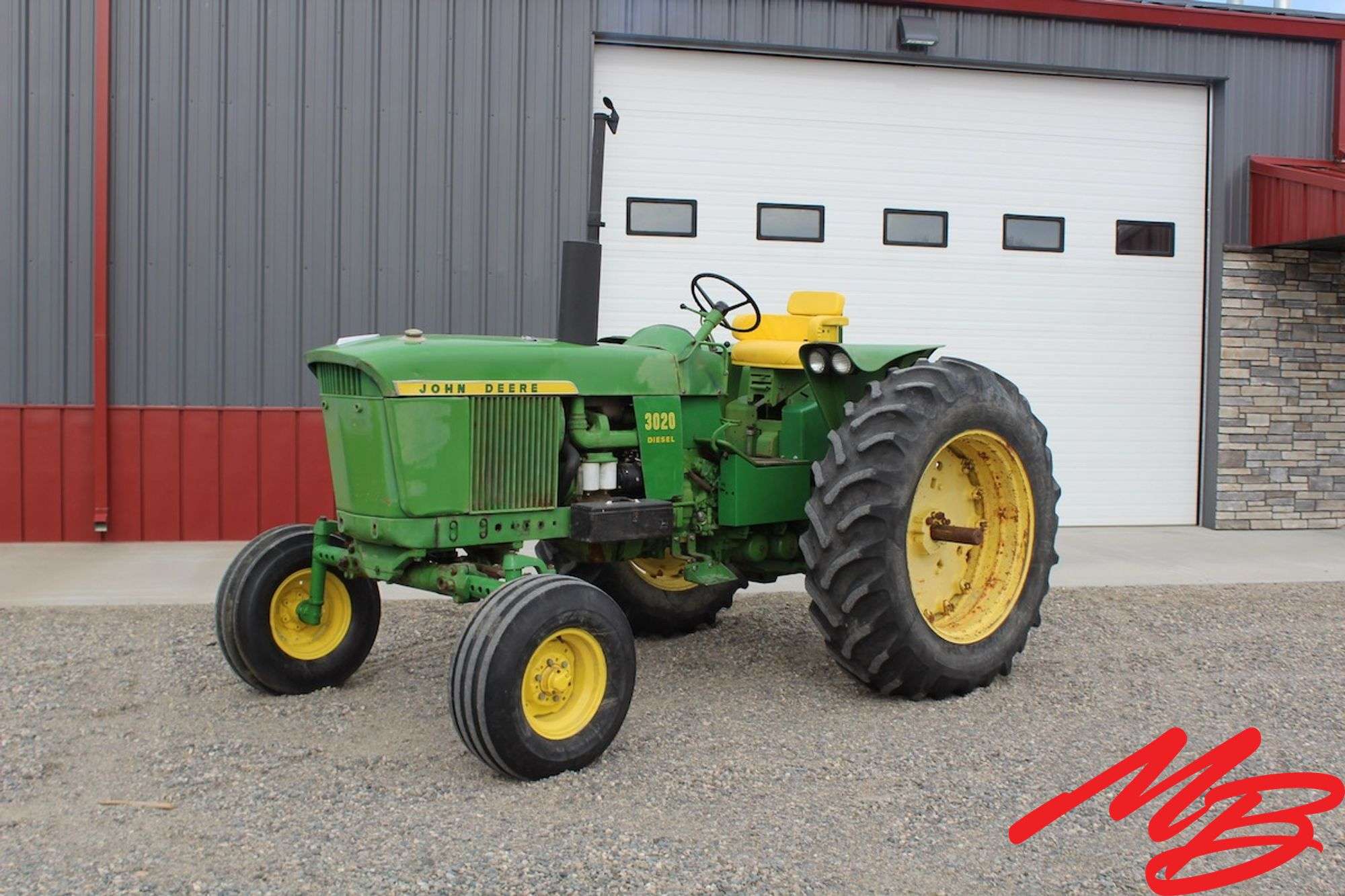 1969 John Deere 3020 Tractor; Diesel, Powershift - Musser Bros Inc