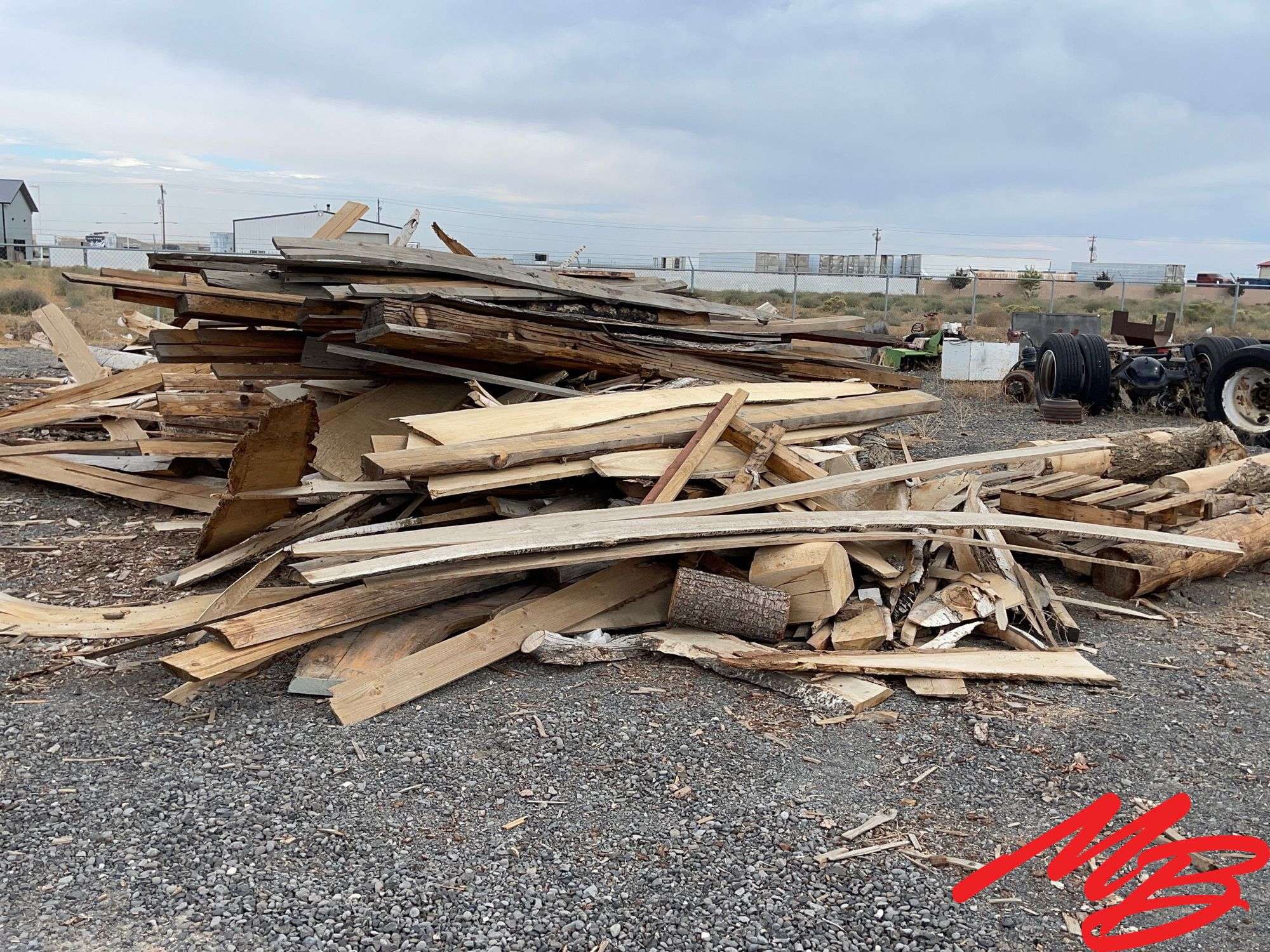 Firewood **Choose any 25 Pcs. out of Pile * first come, first choice**