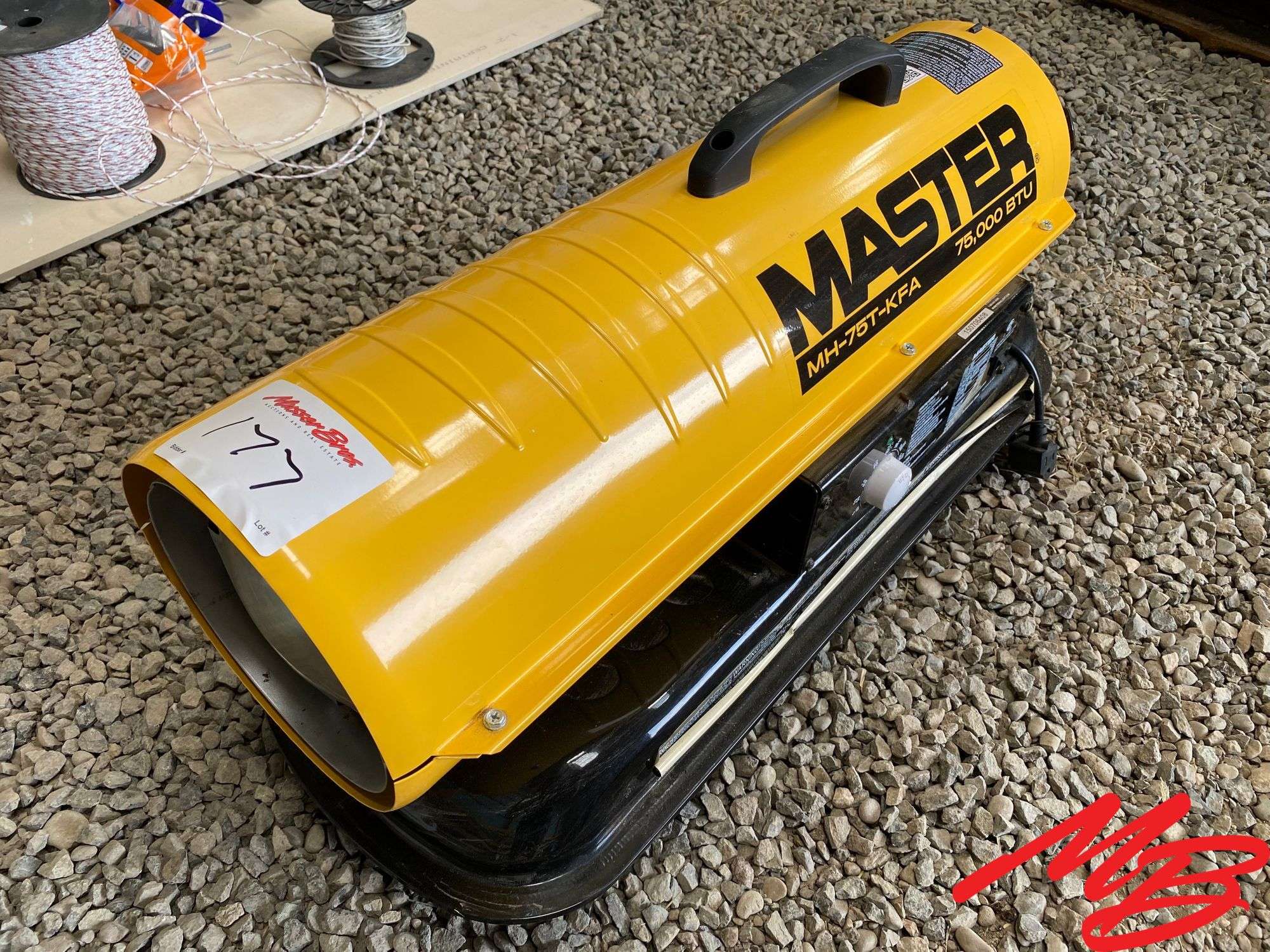 Master MH-75T-KFA 75,000 BTU Space Heater, Kerosene or Diesel Fuel - Musser  Bros Inc