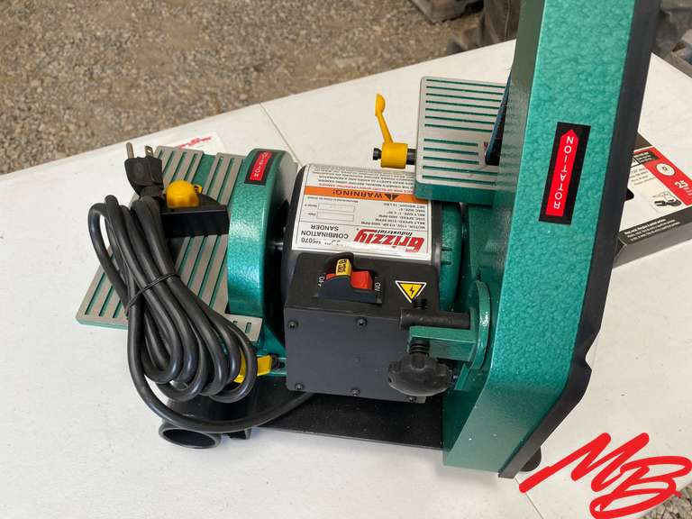Grizzly Model H6070 Combination Sander Musser Bros. Inc.