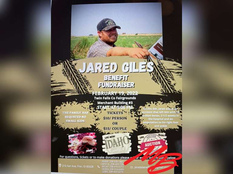 Jared Giles Benefit Fund Raiser