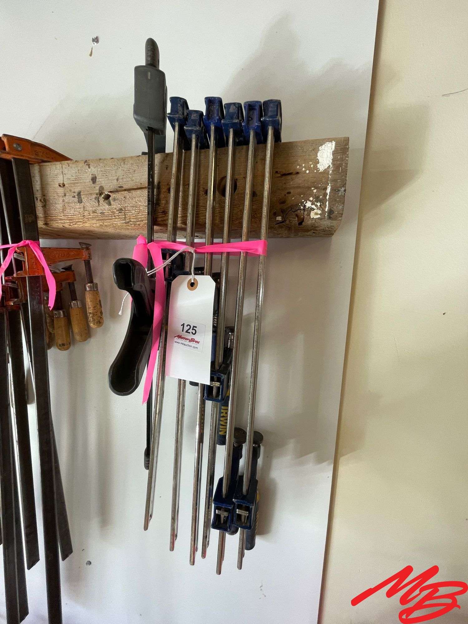 (7) Assorted Bar Clamps