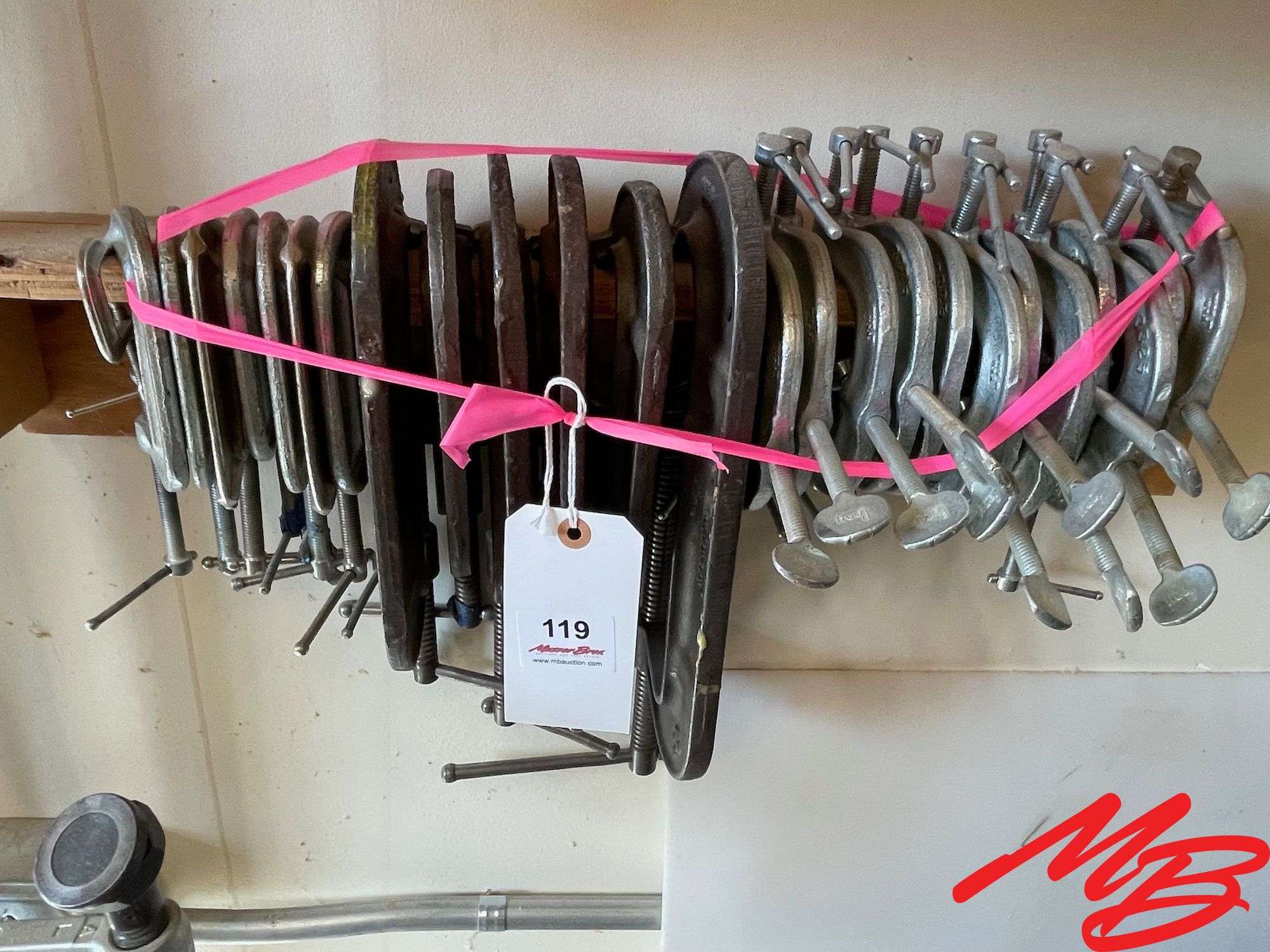 (25) Assorted C- Clamps