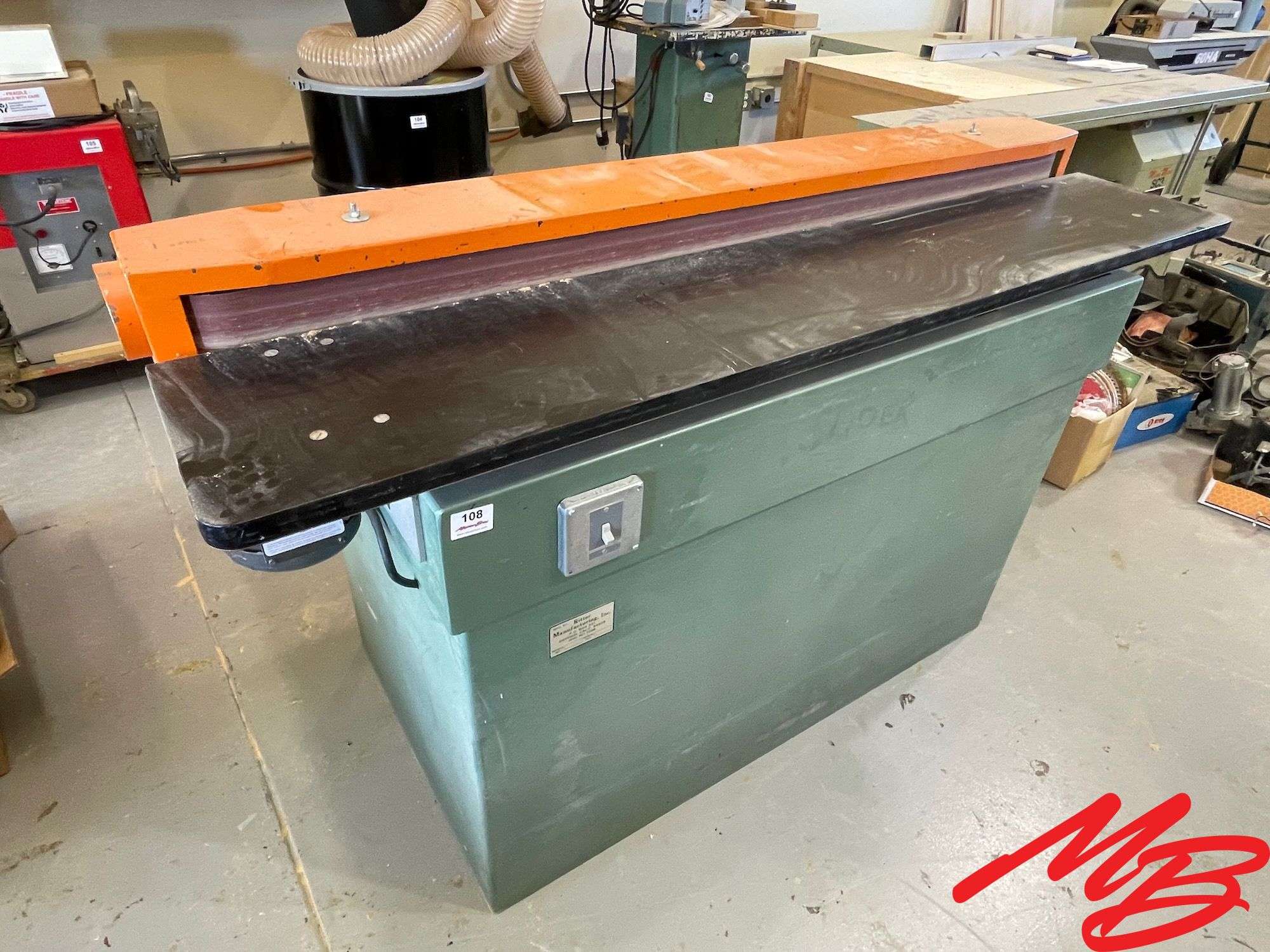 Ritter Mfg Edge Sander, Model R700, 3-phase