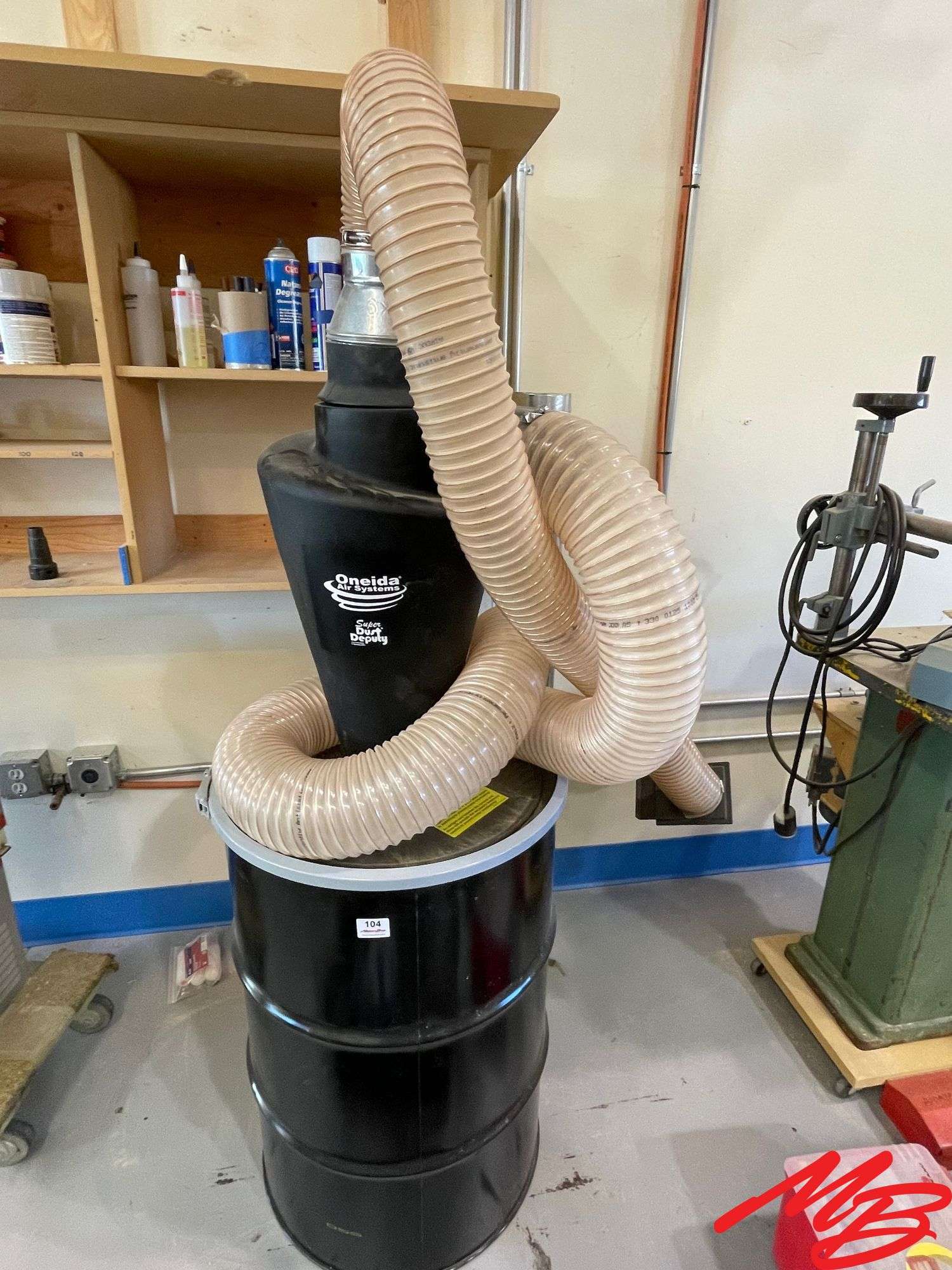 Oneida Air System, Cyclone Separator for Dust Collector