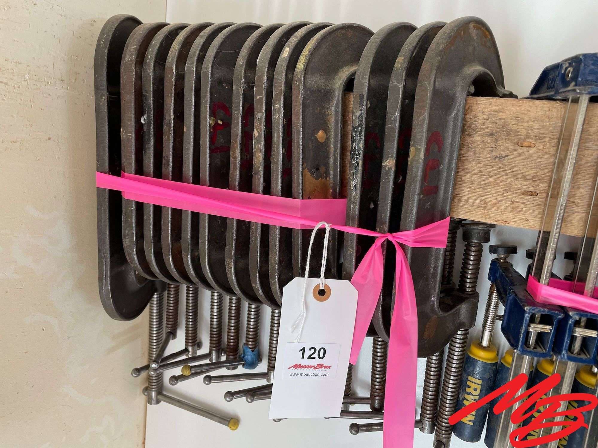 (14) Large C-Clamps