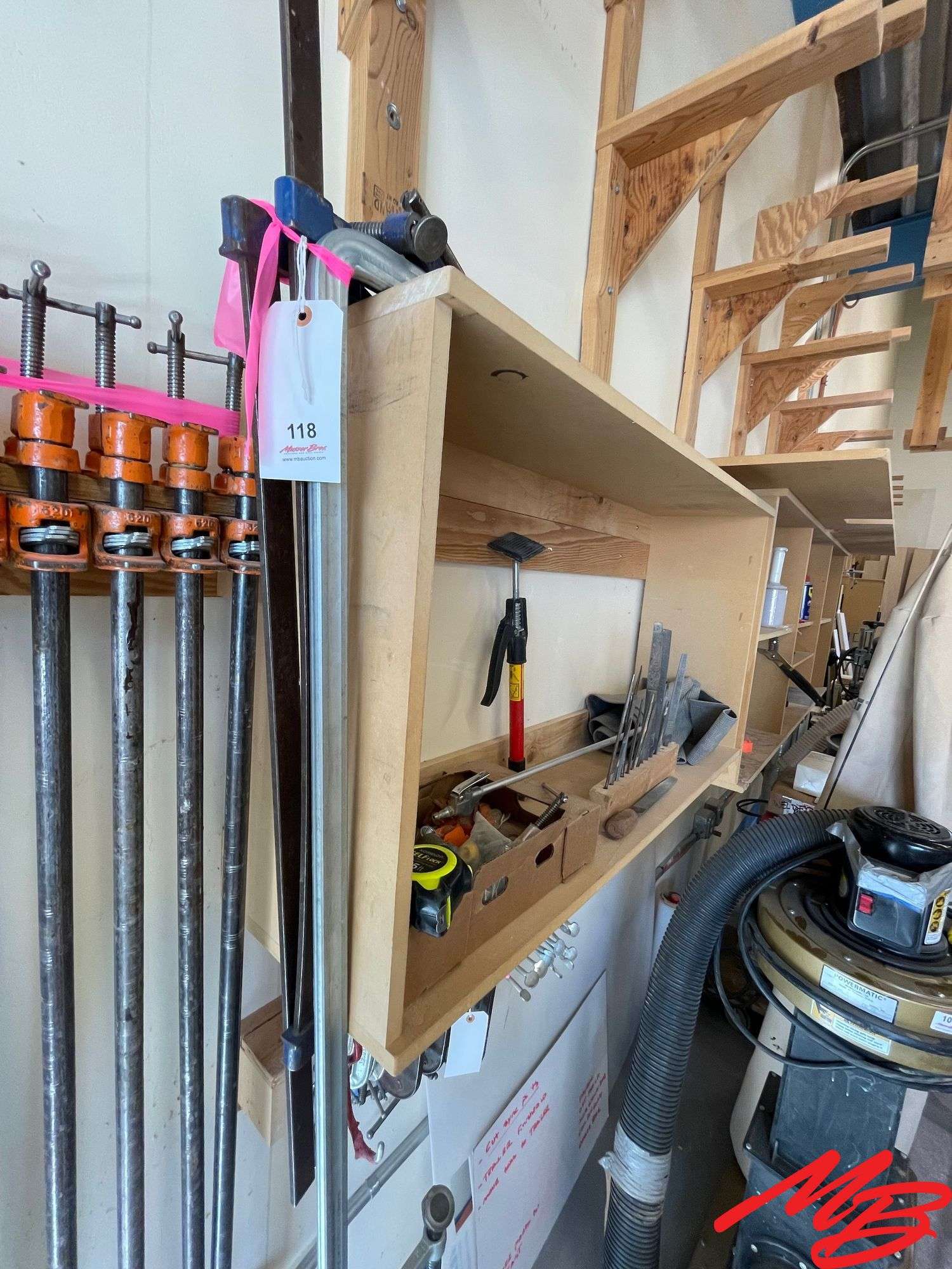 (3) Assorted Bar Clamps