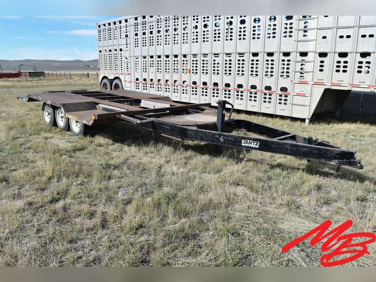 1973 Jantz Combine Trailer 17'6 x 10' Musser Bros. Inc.