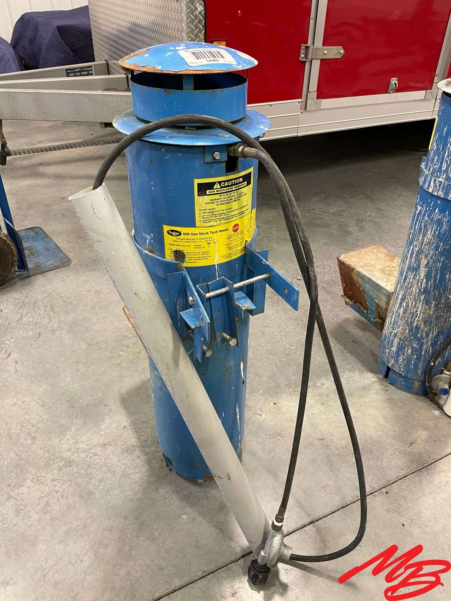 66B Propane Stock Tank Heater - Musser Bros Inc
