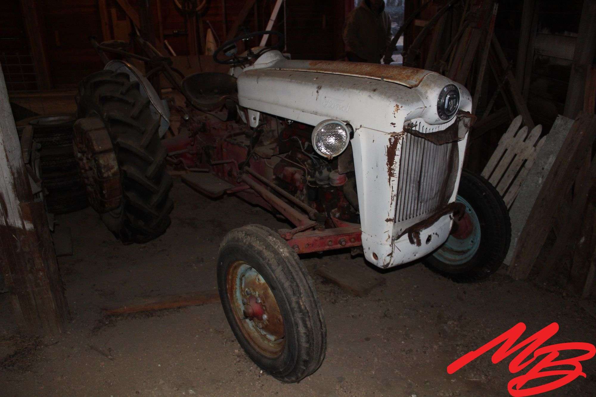 1953 Ford NAA Golden Jubilee Tractor, 3,354 hours