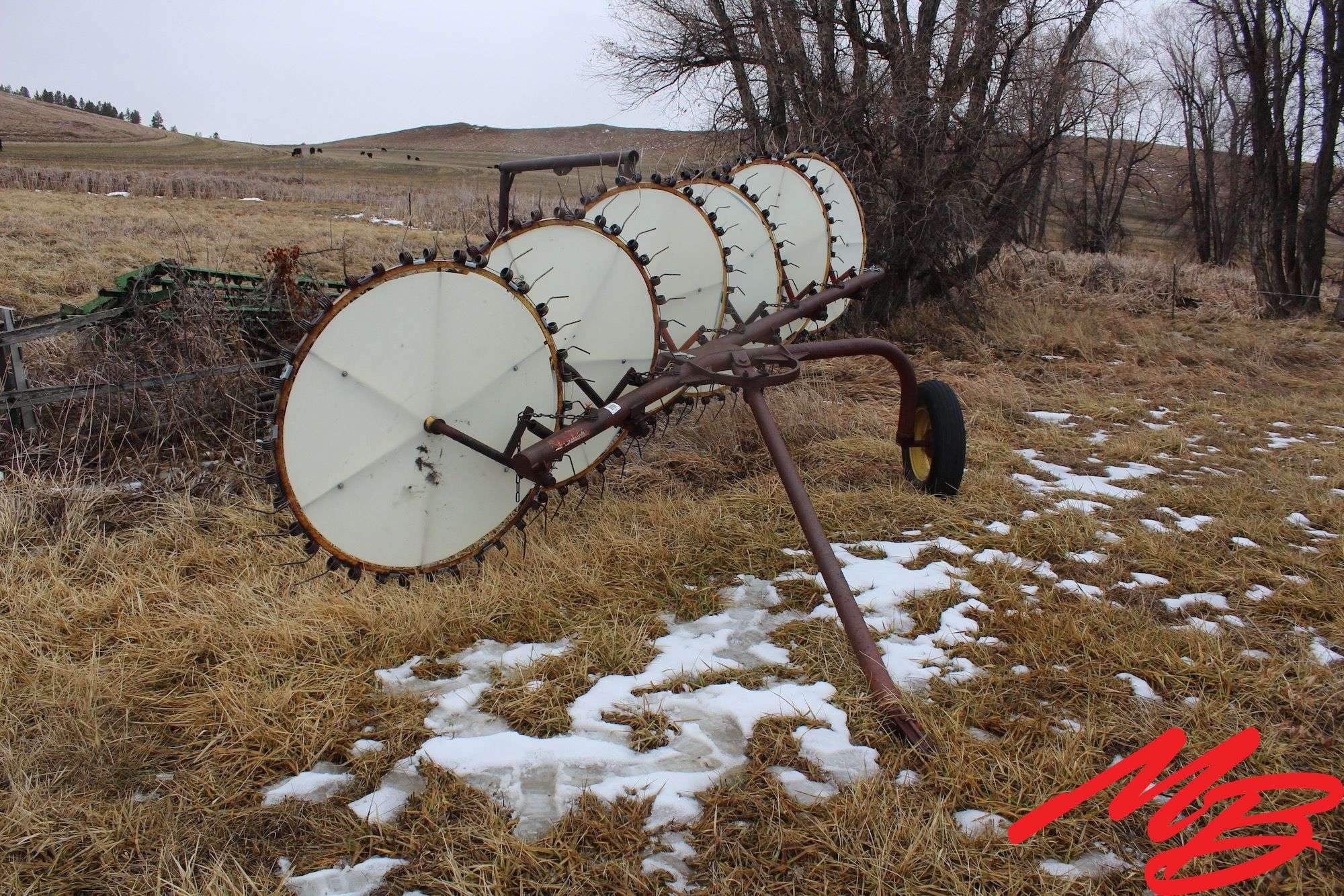 Hay Rake, 6 Wheels