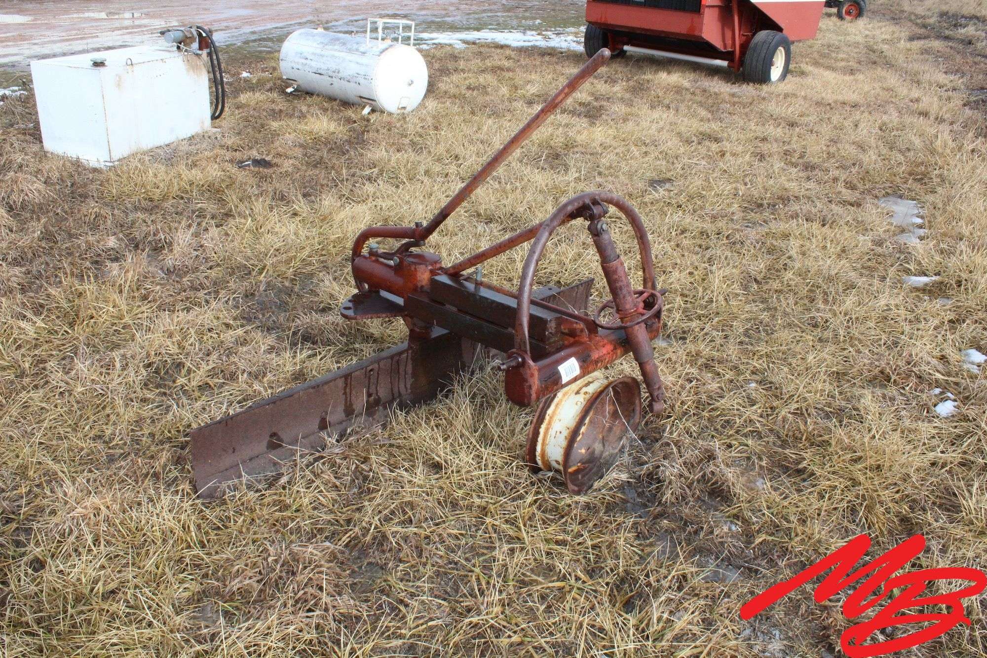 3 Point Terracing Blade 6’ wide w/manual swing