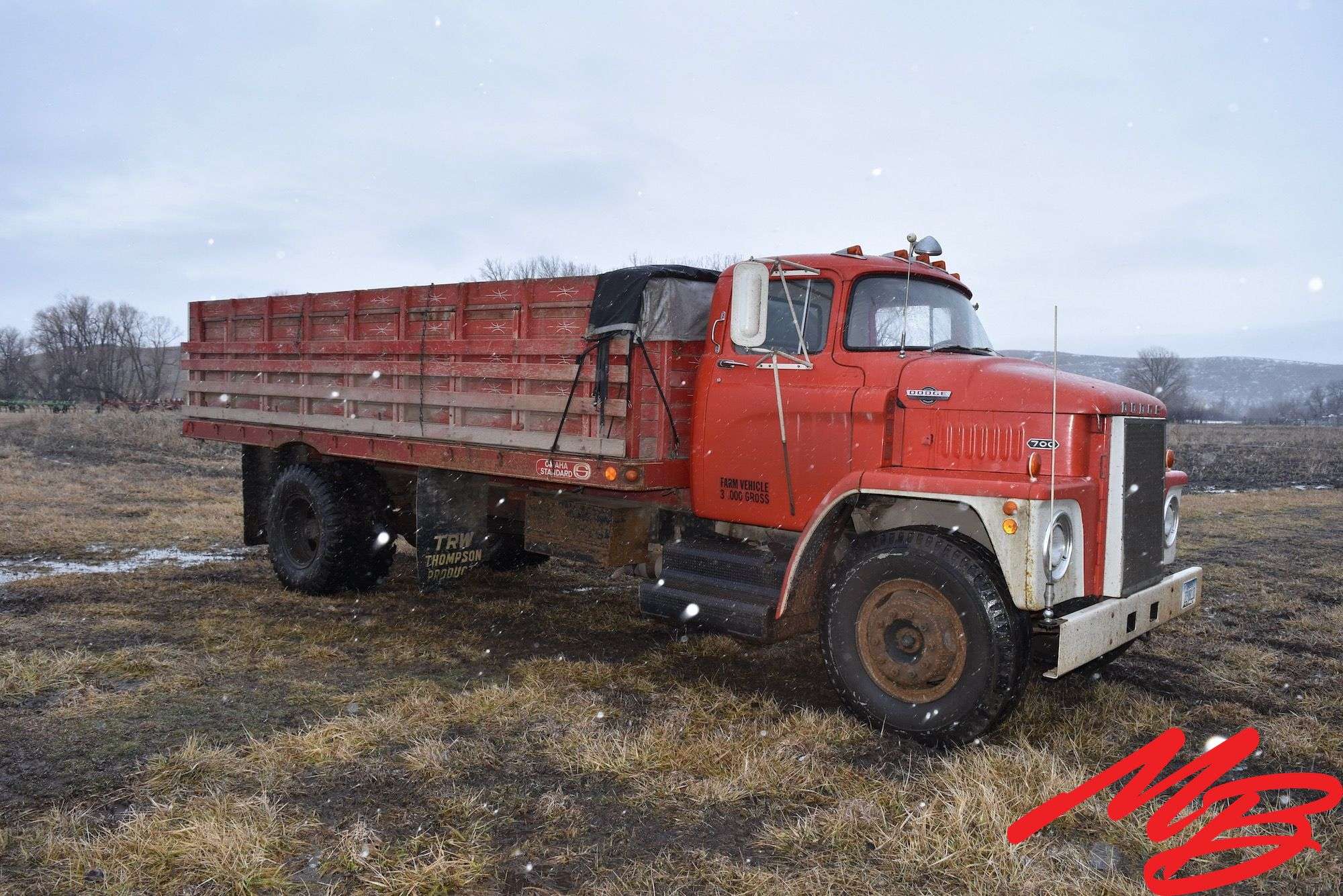 1969 Dodge 700 Truck, 83,512 miles