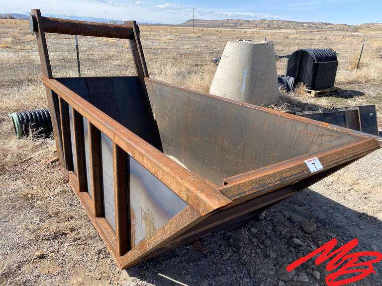 Gravel Bedding Box, 42"Wx36"Dx10'L Musser Bros. Inc.