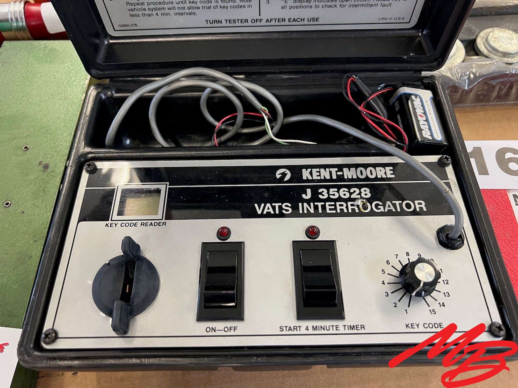 Kent-Moore J 35628 Vats Interogator - Musser Bros Inc