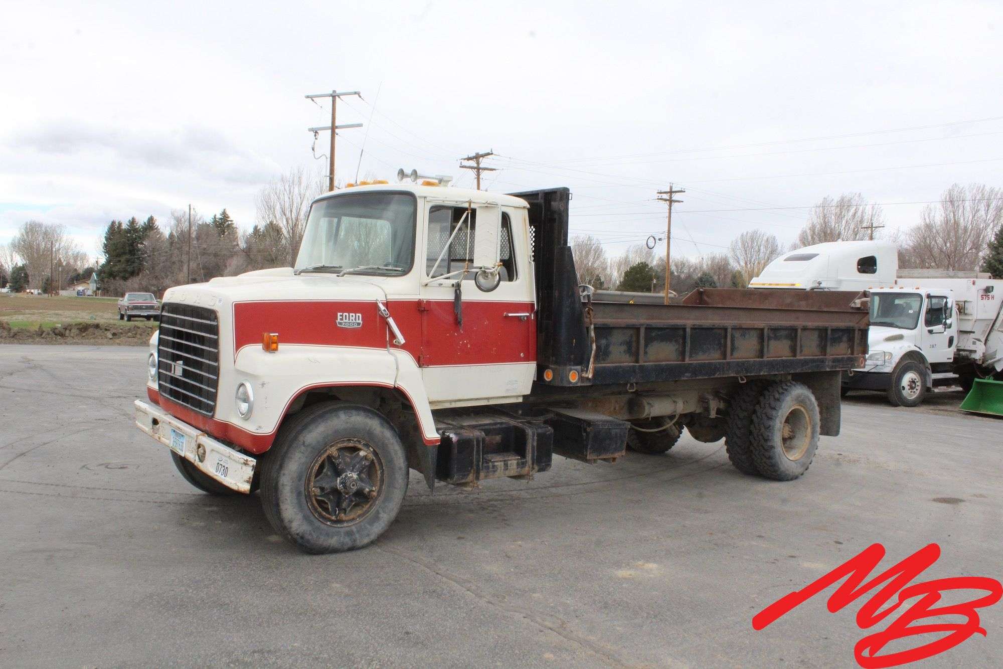 1979 Ford 7000 Dump Truck - Musser Bros Inc