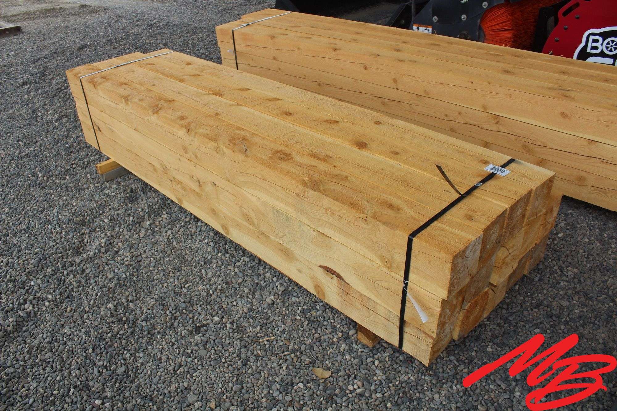 1 Bunk New Douglas Fur 8'4x6"x6" (14 pc)