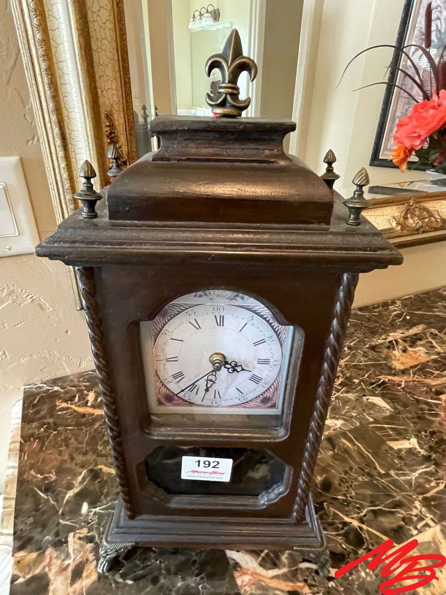Small Wooden Pendulum Clock