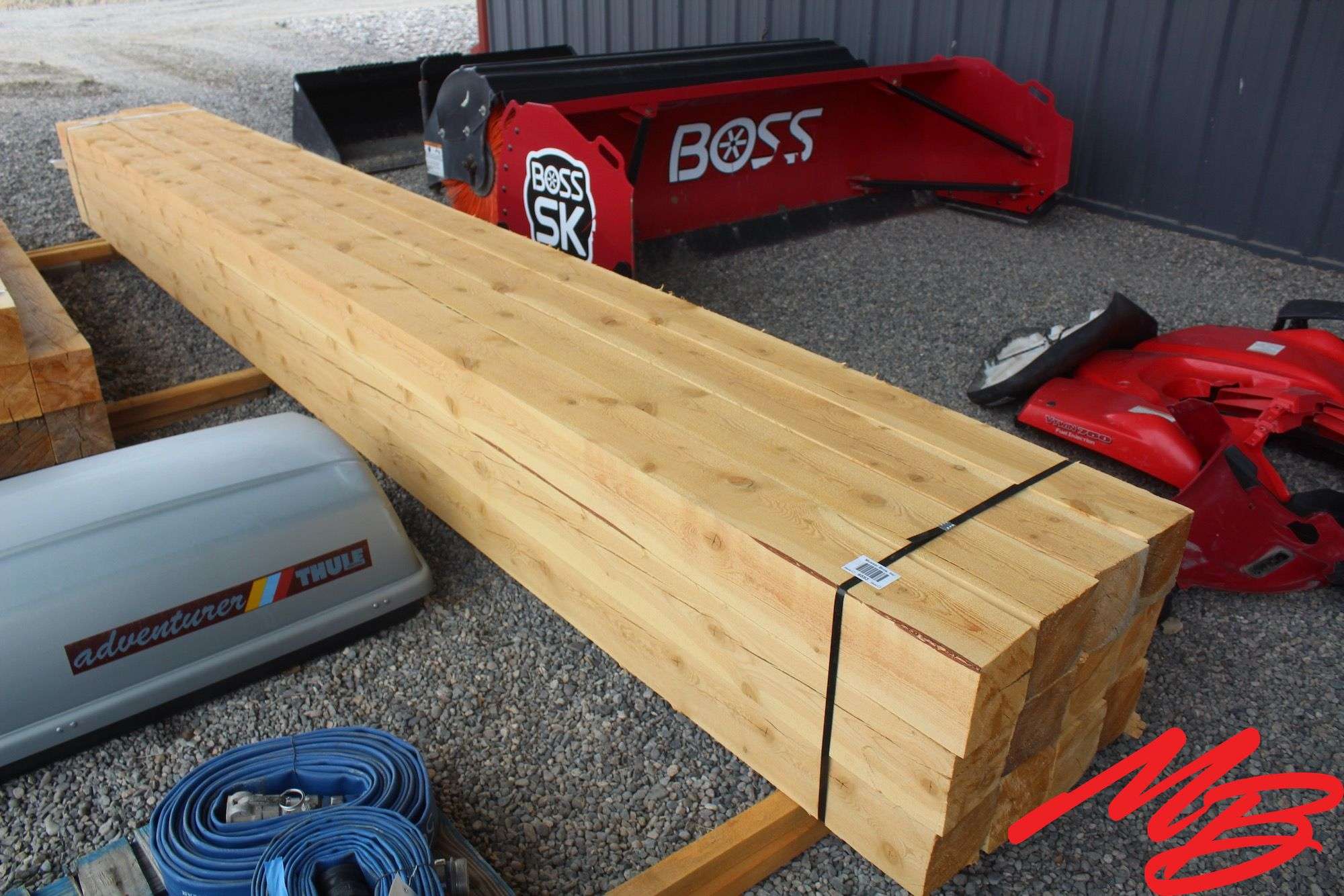 1 Bunk New Douglas Fur 16'6x6"x6" (12 pc)