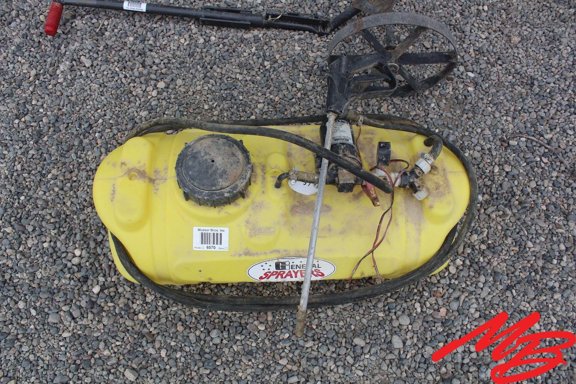 ATV General Spray Tank 25 gallon,