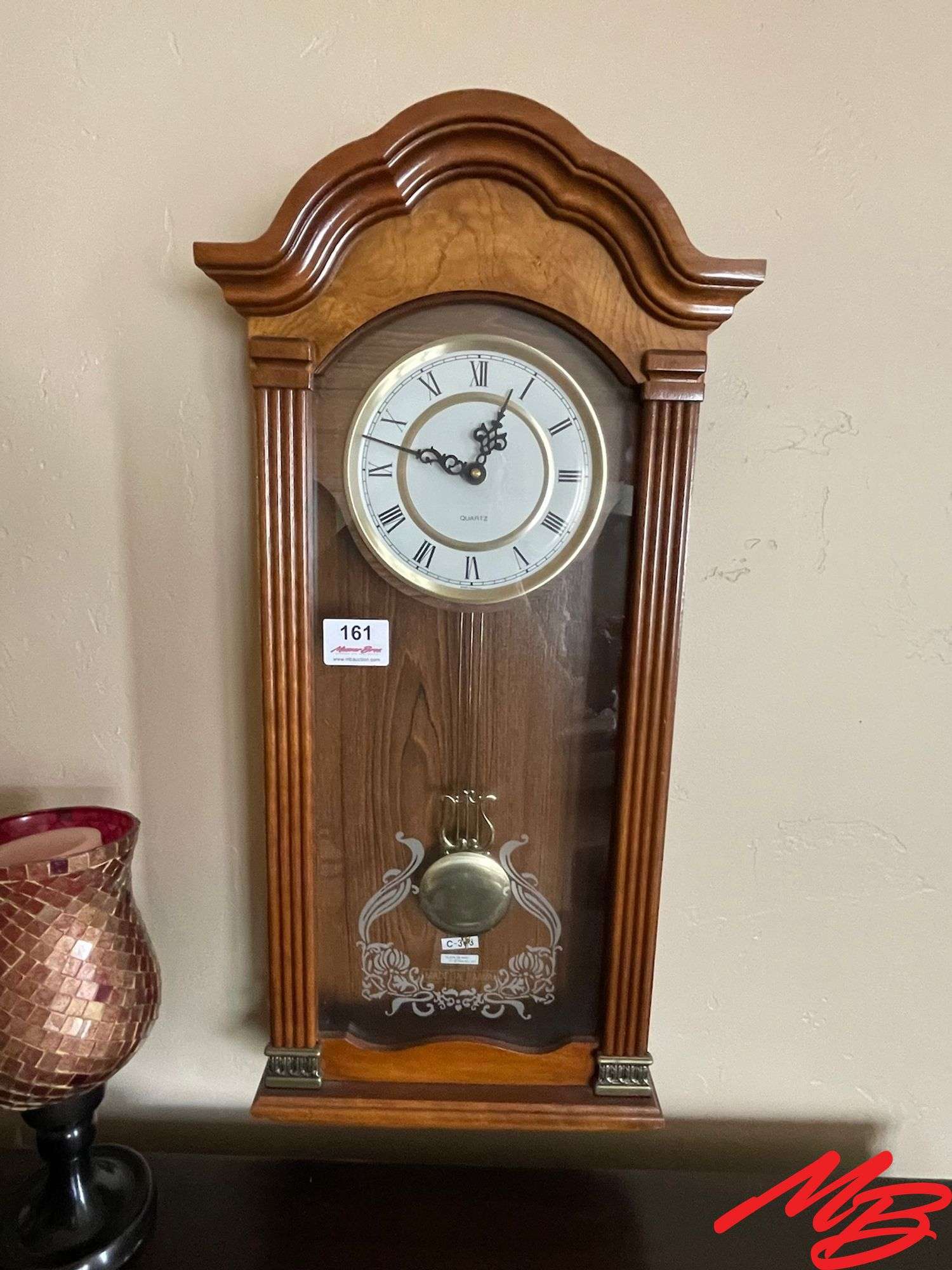 Wood Pendulum Wall Clock