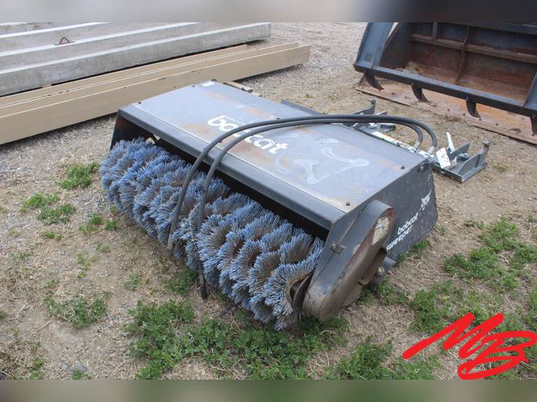 Bobcat sweeper attachment, 60", hydraulic Musser Bros. Inc.