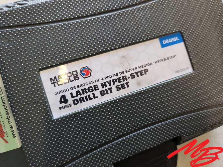 Matco Tools Large Hyper Step Drill Bit Set Musser Bros. Inc.