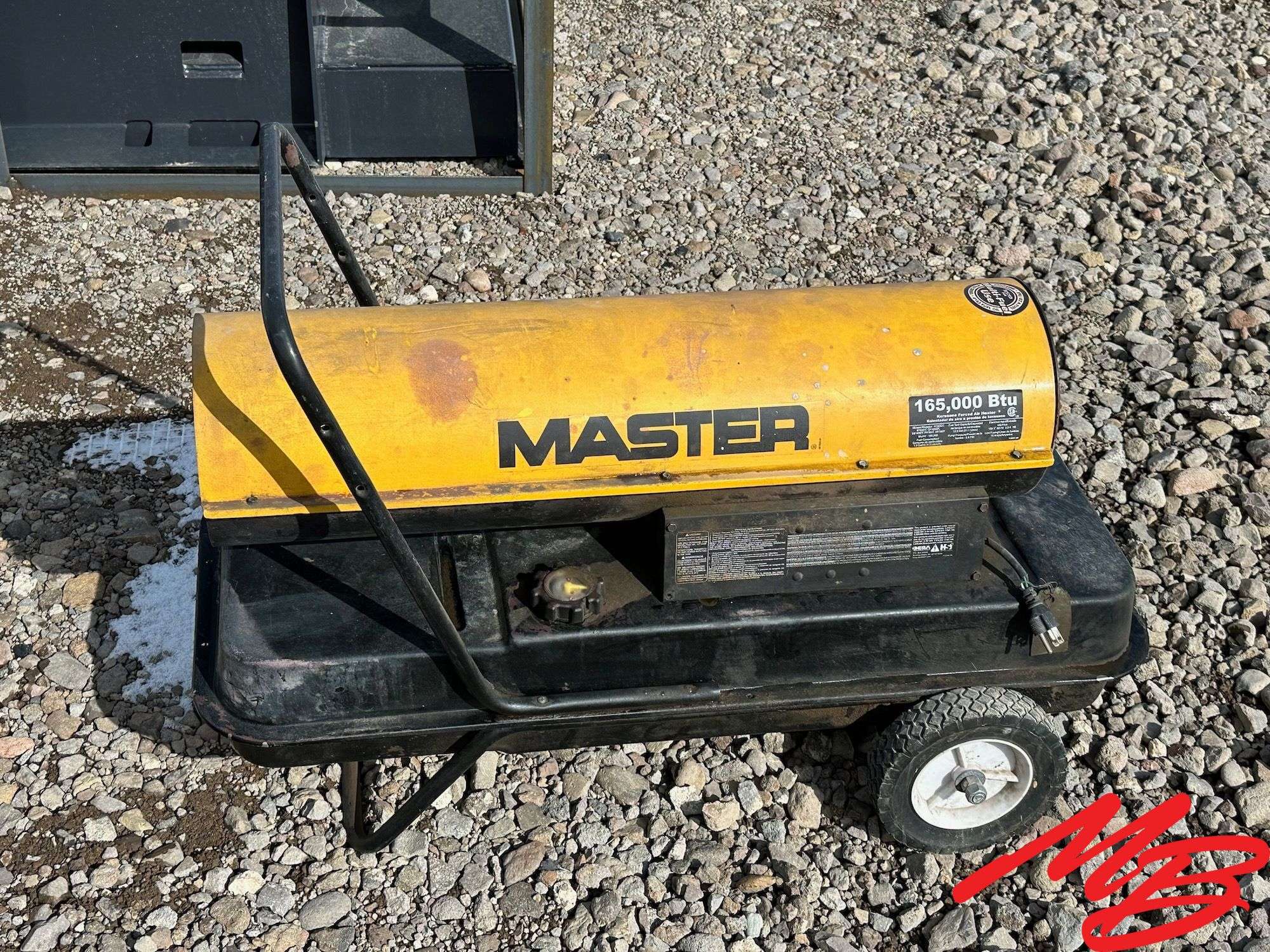 Master 165,000 BTU Kerosene Forced Air Heater - Musser Bros Inc