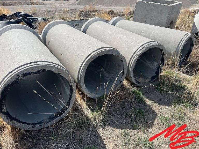 Assortment of Concrete Piping, Man Holes, and Concrete Vault - Musser ... - Decorative Concrete Piping Finishes