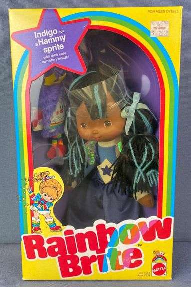 Poupée Rainbow Brite Mattel – Hatful Hammy Sprite 17cm, Neuve Avec étiquette