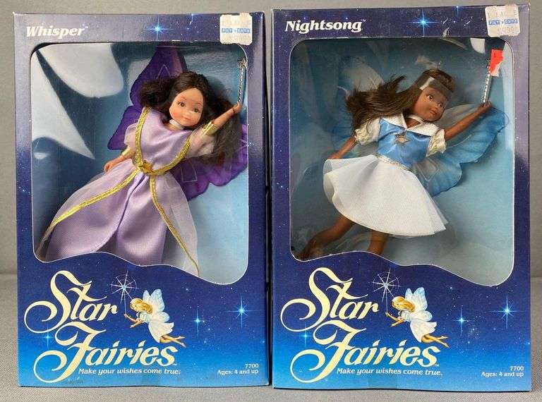 Group of 2 Tonka Star Fairies Dolls Matthew Bullock Auctioneers