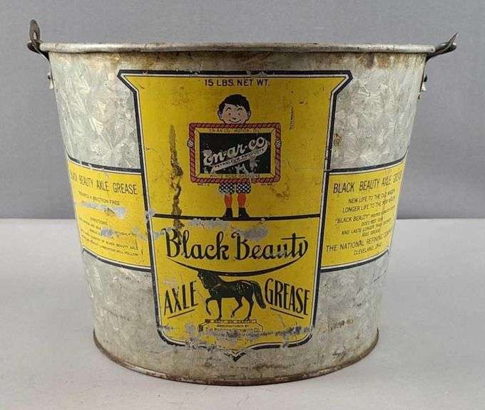 Black Beauty Axle Grease bucket Matthew Bullock Auctioneers
