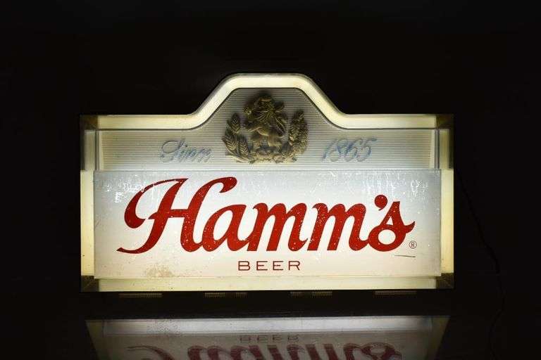 Vintage Hamms Beer Lights For Sale at Flores blog