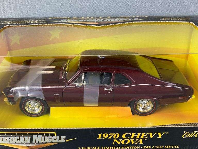 For Sale: A Black-On-Black Chevrolet Nova 4-Speed V8