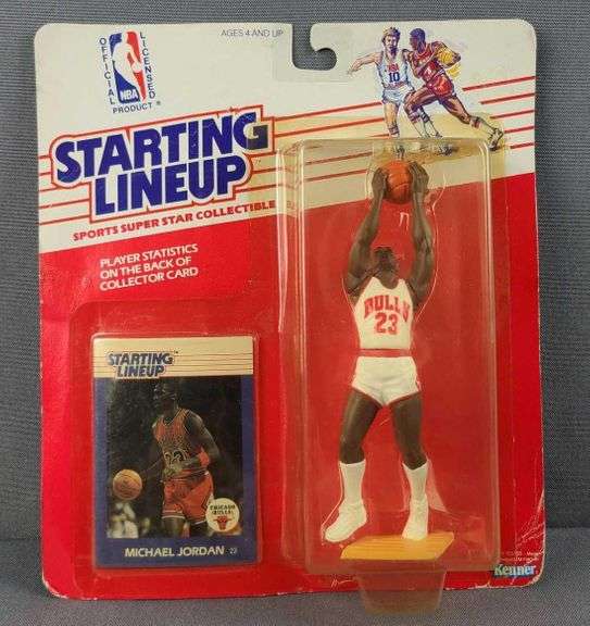 Starting Lineup Michael Jordan collectible figure Matthew Bullock