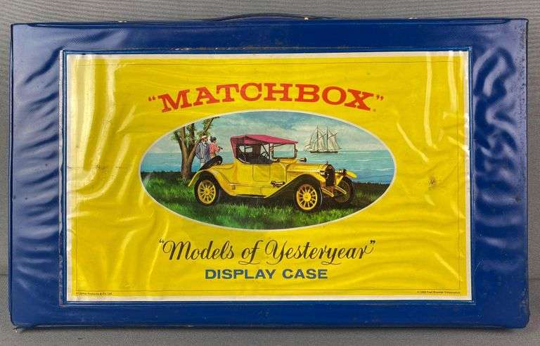 MATCHBOX LESNEY - MODELS OF YESTERYEAR - DISPLAY CASE - VIDE