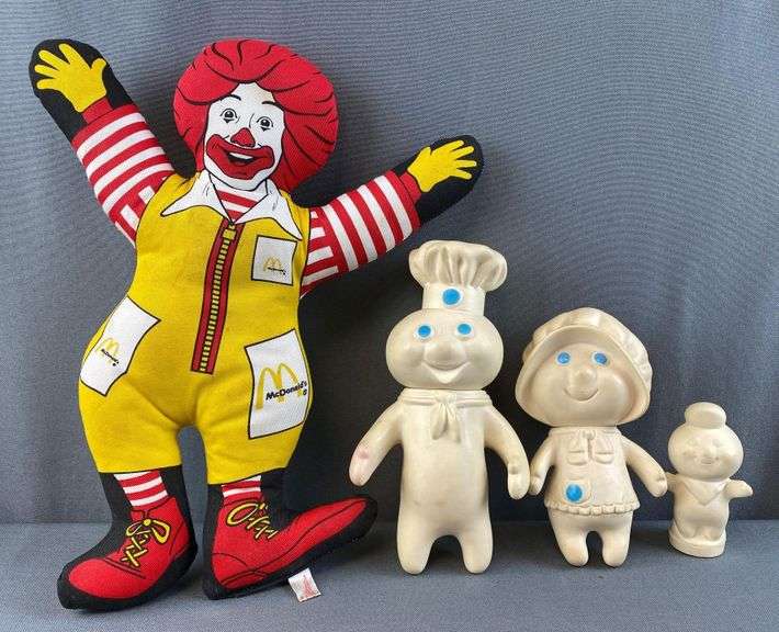 Group of 4 Retro Food Mascots Matthew Bullock Auctioneers
