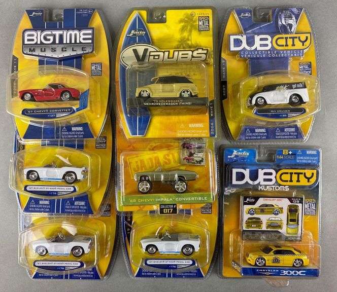 Group of 8 Jada Toys diecast vehicles Matthew Bullock Auctioneers