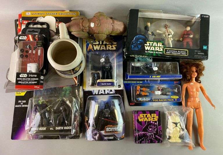 Large Group of Star Wars Collectibles Matthew Bullock Auctioneers