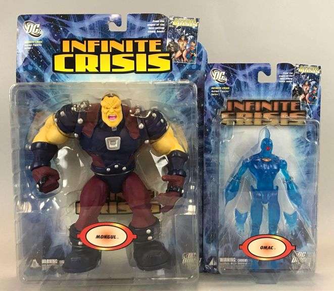 Group of 2 DC Direct Infinite Crisis action figures Matthew Bullock